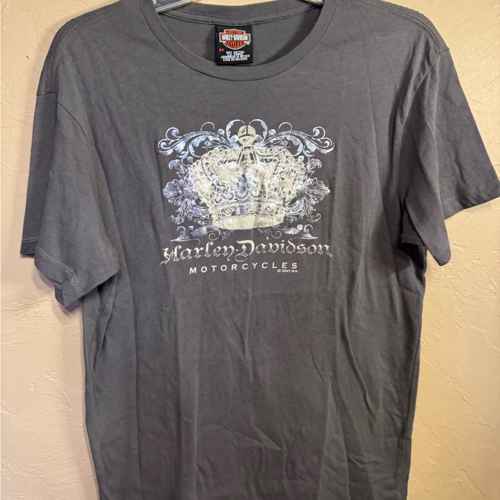 Women’s Harley-Davidson Gray Graphic T-Shirt